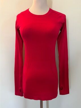 [Lululemon] Swiftly Tech Long Sleeve 2.0 in Prep Red Sz: 6